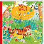 Cover-Bild WO ist WAS? Kunterbunte Welt der Tiere. Pappebuch für Kinder ab 18 Monaten