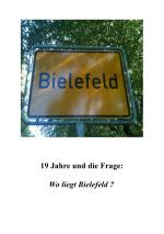 Cover-Bild Wo liegt Bielefeld ?