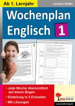 Cover-Bild Wochenplan Englisch 1