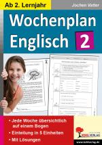 Cover-Bild Wochenplan Englisch 2