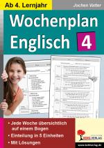 Cover-Bild Wochenplan Englisch 4