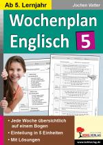 Cover-Bild Wochenplan Englisch 5