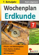 Cover-Bild Wochenplan Erdkunde / Klasse 7