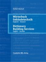 Cover-Bild Wörterbuch Gebäudetechnik. Band 1 Englisch - Deutsch.