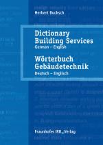 Cover-Bild Wörterbuch Gebäudetechnik. Band 2 Deutsch - Englisch.