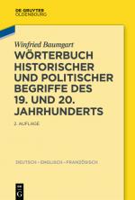 Cover-Bild Wörterbuch historischer und politischer Begriffe des 19. und 20. Jahrhunderts