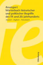 Cover-Bild Wörterbuch historischer und politischer Begriffe des 19. und 20. Jahrhunderts