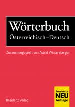 Cover-Bild Wörterbuch Österreichisch-Deutsch