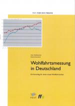 Cover-Bild Wohlfahrtsmessung in Deutschland