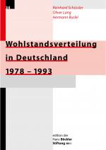 Cover-Bild Wohlstandsverteilung in Deutschland 1978-1993