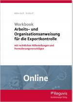 Cover-Bild Workbook Arbeits- und Organisationsanweisung für die Exportkontrolle - Online