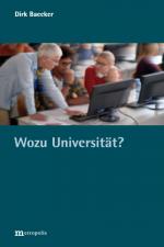 Cover-Bild Wozu Universität?