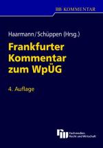 Cover-Bild WpÜG (Wertpapiererwerbs- und Übernahmegesetz)