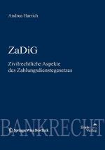 Cover-Bild ZaDiG - Zivilrechtl. Aspekte des Zahlungsdienstegesetzes