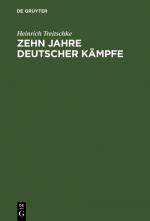 Cover-Bild Zehn Jahre deutscher Kämpfe