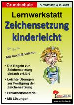 Cover-Bild Zeichensetzung kinderleicht - Lernwerkstatt