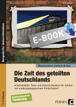 Cover-Bild Zeit des geteilten Deutschlands - einfach & klar