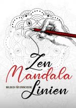 Cover-Bild Zen Mandala Linien Malbuch für Erwachsene