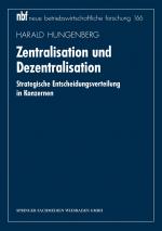 Cover-Bild Zentralisation und Dezentralisation
