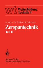 Cover-Bild Zerspantechnik