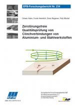 Cover-Bild Zerstörungsfreie Qualitätsprüfung von Clinchverbindungen von Aluminium- und Stahlwerkstoffen