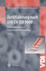 Cover-Bild Zertifizierung nach DIN EN ISO 9000