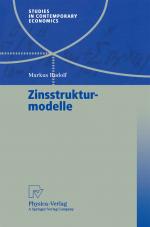 Cover-Bild Zinsstrukturmodelle