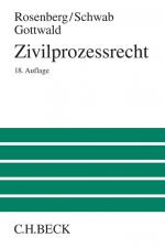 Cover-Bild Zivilprozessrecht