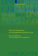 Cover-Bild Zum Germanischen aus laryngaltheoretischer Sicht