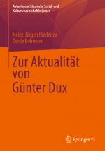 Cover-Bild Zur Aktualität von Günter Dux