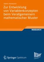 Cover-Bild Zur Entwicklung von Variablenkonzepten beim Verallgemeinern mathematischer Muster