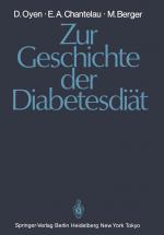 Cover-Bild Zur Geschichte der Diabetesdiät