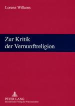 Cover-Bild Zur Kritik der Vernunftreligion