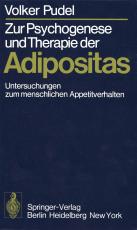 Cover-Bild Zur Psychogenese und Therapie der Adipositas