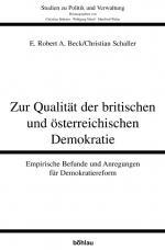 Cover-Bild Zur Qualität der britischen und österreichischen Demokratie