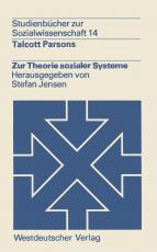 Cover-Bild Zur Theorie sozialer Systeme