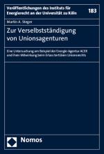 Cover-Bild Zur Verselbstständigung von Unionsagenturen