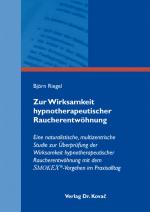 Cover-Bild Zur Wirksamkeit hypnotherapeutischer Raucherentwöhnung