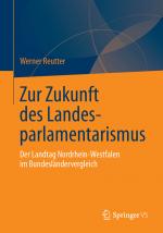 Cover-Bild Zur Zukunft des Landesparlamentarismus