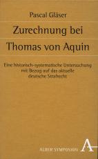 Cover-Bild Zurechnung bei Thomas von Aquin