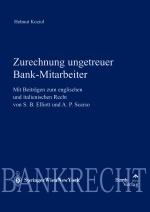 Cover-Bild Zurechnung ungetreuer Bankmitarbeiter