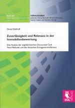 Cover-Bild Zuverlässigkeit und Relevanz in der Immobilienbewertung