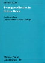 Cover-Bild Zwangssterilisation im Dritten Reich