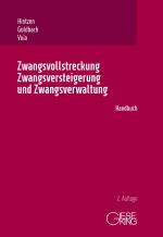 Cover-Bild Zwangsvollstreckung, Zwangsversteigerung und Zwangsverwaltung