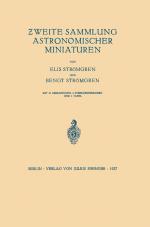 Cover-Bild Zweite Sammlung Astronomischer Miniaturen