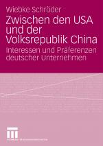 Cover-Bild Zwischen den USA und der Volksrepublik China