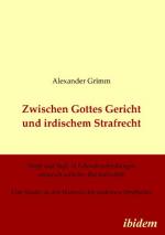 Cover-Bild Zwischen Gottes Gericht und irdischem Strafrecht