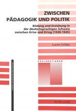 Cover-Bild Zwischen Pädagogik und Politik