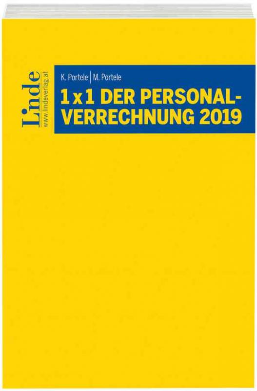 Cover-Bild 1 x 1 der Personalverrechnung 2019