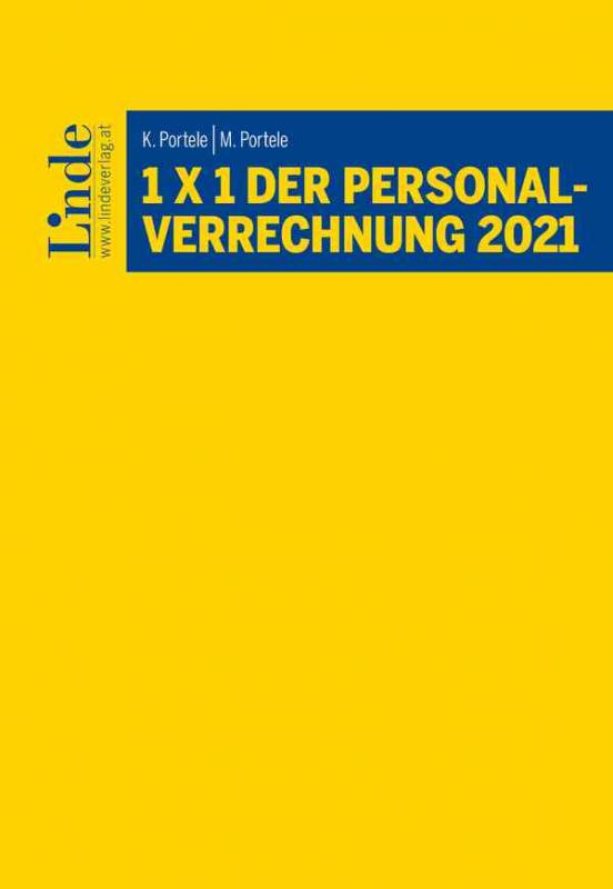 Cover-Bild 1 x 1 der Personalverrechnung 2021